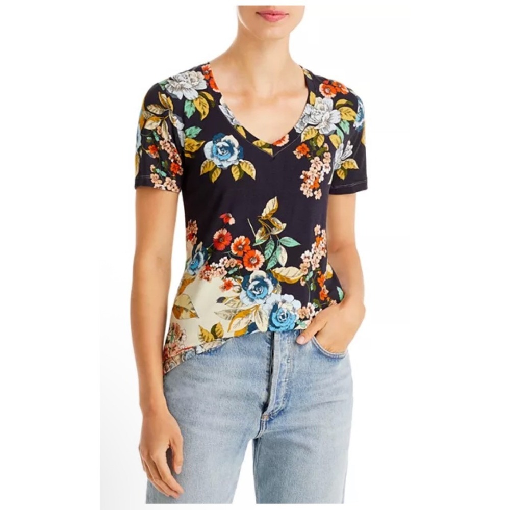 Johnny Was Emma Rose‎ Favorite Tee Size Small